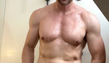 Jerking off in the Shower