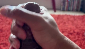 Jerking and Milking My Thick Throbbing BBC