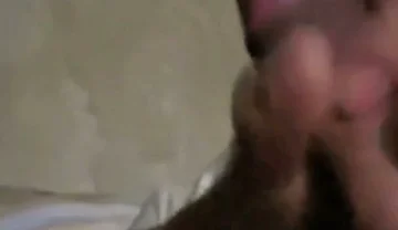 Straight Man Moans as He Ejaculates with a Big Cock