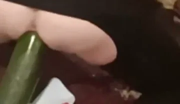 Attractive Guy Fucking in Bed and Inserting Lights Into His Anus.
