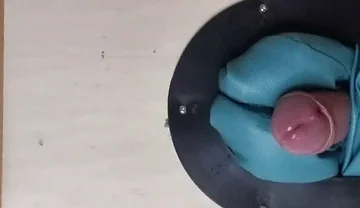 Fucking the Massage Table Below View