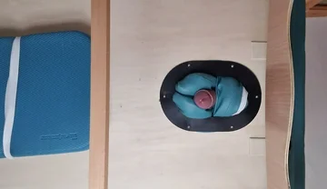 Fucking the Massage Table Below View