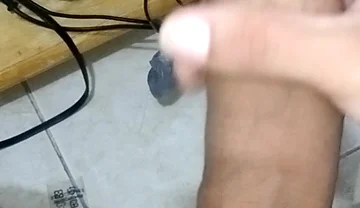 Jerking off Secretly with Stepfather's Underwear
