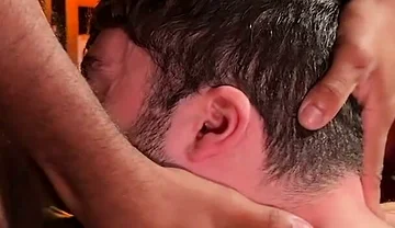 Hot Latino Guy Filled the Photographer's Tight Little Ass with Cum