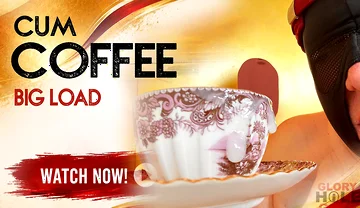 Circumcised Cock Gloryhole Cum Coffee