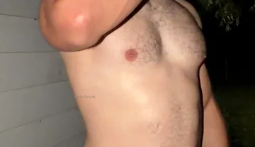 Muscle Cub Cigar and Cum Outdoors