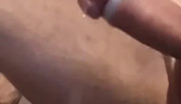 The Puppy's Tail Wags and Drips Until the Final Orgasm