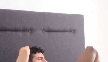 Handjob to Big Dicked Handsome Man Ends with Facial