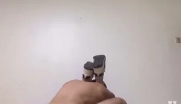 Young woman records herself fucking her boss and becomes submissive.