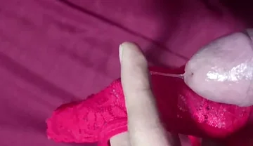 Jerking off with My Friend's Thong