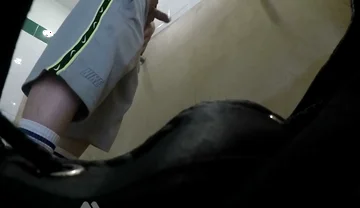 Amateur Str8 Boy Caught Peeing at Public Toilet Urinal