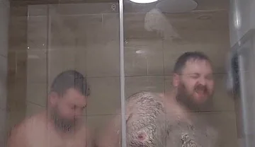 Bears in the Shower! (no Sex)