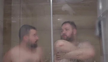 Bears in the Shower! (no Sex)