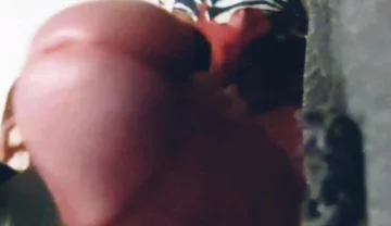 Massage Gun Pleasure. Slowmo Vibration.