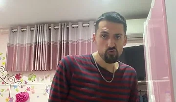 Hot Daddy Jerking off Nuts Like Crazy