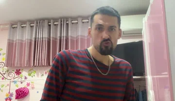 Hot Stepdaddy Jerking off Nuts Like Crazy
