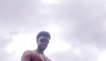 Naked on the Beach Masturbating