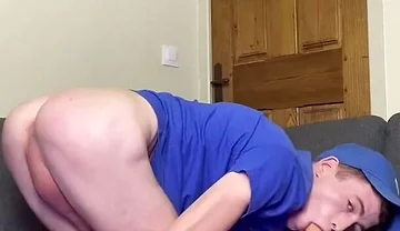 Craig Solo Ass Play - Fingering & Thick Dildo