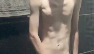 Keoimath - a Skinny Twink Showing His Big Dick Bulging His Underwear