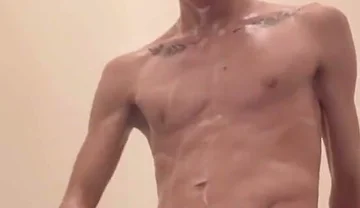 Horny Felipe Quintana in the Bathroom Getting His Milk for You