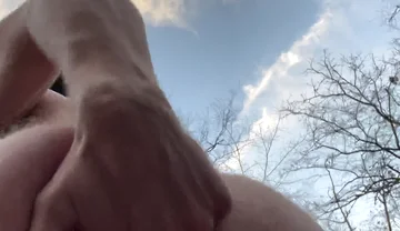 Outdoor Masturbation on My Hike