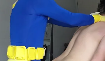 Fucking My Step Brother After Yhe Fancy Dress Party He Told Me Leave My Cyclops Outfit on