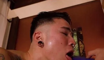 Dominant Sammy Sins Destroys Sub Yoshi Kawasaki With A Massive Dildo