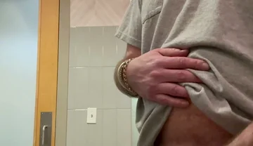 Apartment Bathroom Jerk and Cumshot
