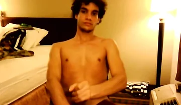 Tristan Hallister Wanks His Beautiful Cock For The Camera