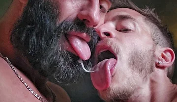 Setpdad and Stepson POV. Bearded Master Fucks Dave Wikkinson.