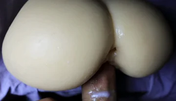 I Again Powerfully Filled This Ripe Ass with Hot Sperm