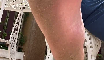 Jack Stacked - Big Muscular Feet and Intense Sole Teasing by the Pool
