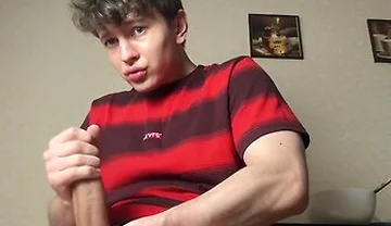 Handsome Student 18+ Skips Classes To Jerk Off His Monster Cock - Rushlight Dante / Young / Sexy / Top