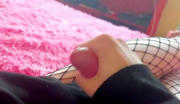 Femboy Cums On Himself After A Tough Day To Feel Better (*w*)