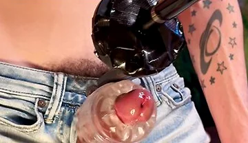 Milking Machine Cumshot