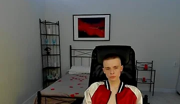 Blonde Twink Gay Masturbate With Big Dick Fuck Soo Hard