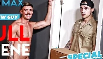 Jayden Marcos In Inked Up Delivery Hunk Delivers His Load To Horny Client - Full