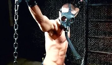 Drake Jaden And Dirk Caber In Muscled Sub Groans While Master Dom Torments His Body