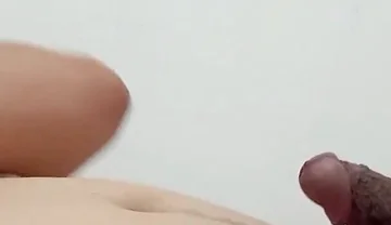 Jerking off the Guest Who Visited with Us.