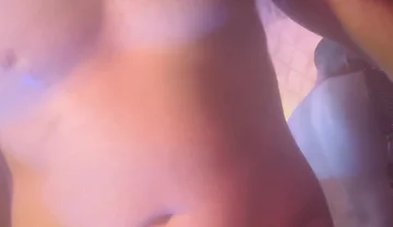 Stroking and talking dirty