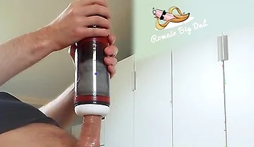 Strong Sucking Male Masturbator Intense