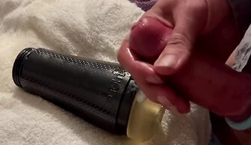 Hard Throbbing Cock Pissing Till I Cum