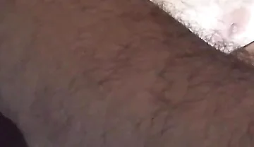 Fat Man Eats Like a Pig While Masturbating