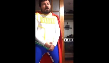 Hero Cosplay Masturbation
