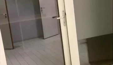 Jacking off in Parking Lot Bathroom in Antwerp