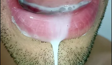 Tongue, I Want Cum in My Mouth, Tongue, Hard, Cute, Sloopy, Submissive Milk Swallower