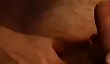 British Hairy Bear Wank with Hairy Chest and Belly