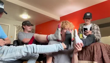 Sneaker boys socks party