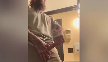 Jerk & Cum In Bathroom At Work Cum With Me Bro