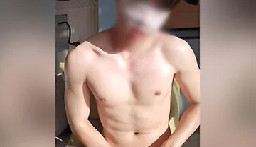 Young Gay Edging Cum With Blindfolded